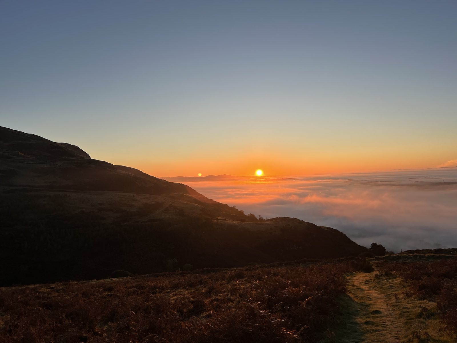 Sunset from Dumyat